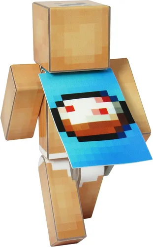 Miniatura 3 de EnderToys Figura de Acción Noob de Traje de Cumpleaños