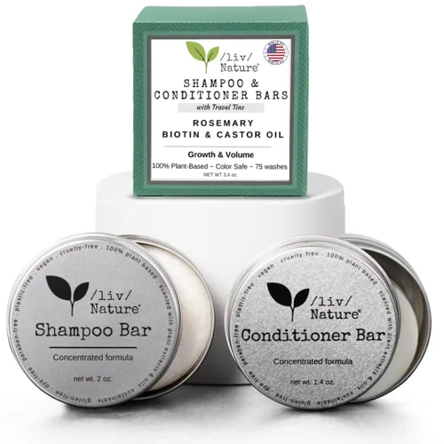 Miniatura 6 de Set de champú y acondicionador con estuche de viaje, volumen y humedad para cabello seco, naranja, ylang ylang, aceite de argán, fabricado
