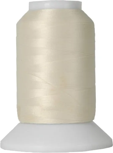 Miniatura 56 de Hilo elástico lanudo de Threadart para serger - Bobinas de 1000 m - Hilo de nailon para traje de baño, lencería, tejidos - Negro - Color 9228