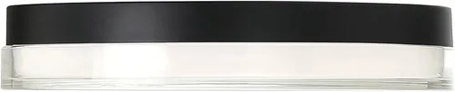 Miniatura 3 de WAC Lighting dweLED, Dot 6in LED Round Flush Mount 3000K en negro