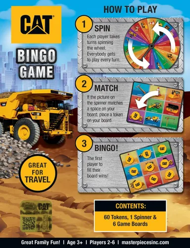 Miniatura 4 de MasterPieces Juegos para niños - Juego de bingo Caterpillar