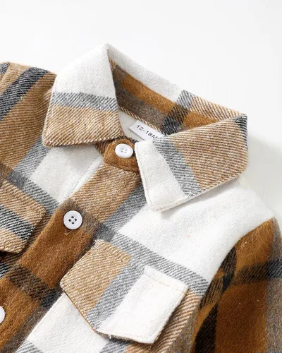 Miniatura 5 de Renotemy Conjunto de ropa para bebé niño y niño, conjunto de pantalones de mezclilla para otoño e invierno