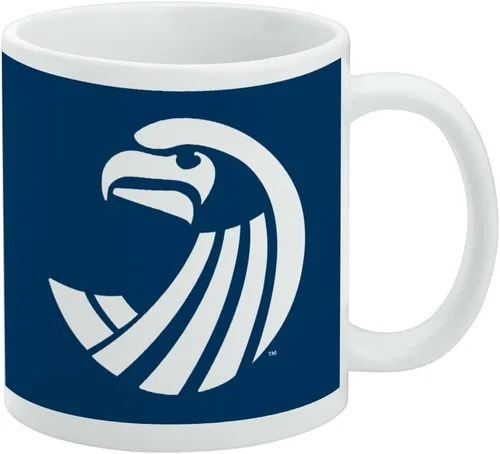 Miniatura 530 de Taza de cerámica con logotipo principal de Marshall, tazas originales para regalo para café, té y bebidas calientes, 11 oz, blanca