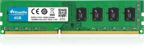 Miniatura 15 de DDR3 RAM 4GB 1333MHz CL9 UDIMM, módulo de memoria para ordenador de sobremesa PC3-10600 de 240 pines, 1,5 V, 2Rx8, doble rango, memoria RAM sin