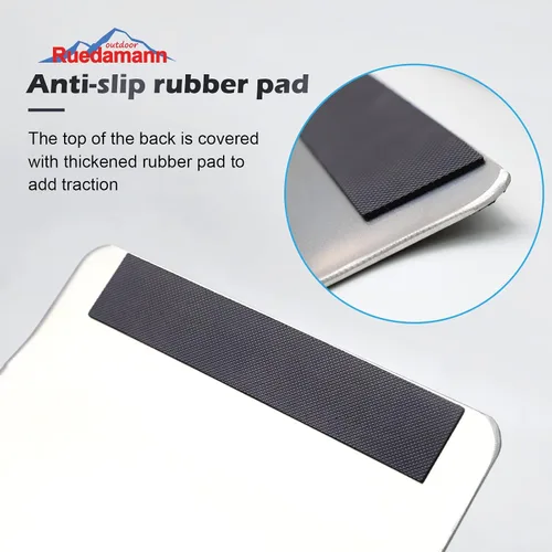 Miniatura 5 de Ruedamann Rampas de aluminio de 60 pulgadas para cortacéspedes, 1 rampa de carga ligera y resistente antideslizante de 5 pies de largo