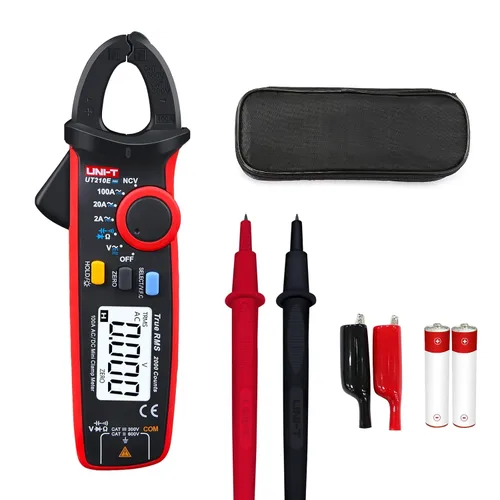 Miniatura 9 de UNI-T UT210e Medidor de Pinza Digital AC DC Amperímetro Multímetro de Pinza True RMS 2000 Cuentas Voltímetro Probador de Continuidad Capacitor