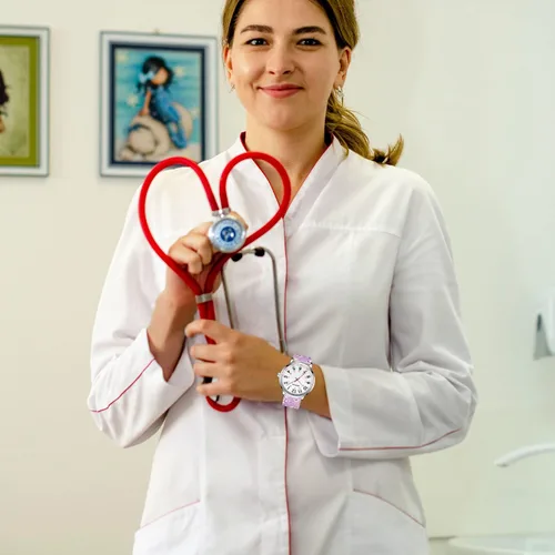 Miniatura 6 de BOFAN Reloj de enfermera para enfermera, profesionales médicos, estudiantes, médicos con esfera fácil de leer, segunda mano y 24 horas, banda