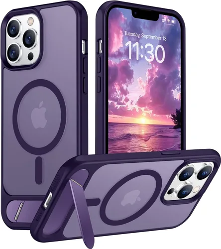 Miniatura 91 de Funda para iPhone 11 con compatibilidad magnética, [Soporte invisible incorporado][Compatible con MagSafe]