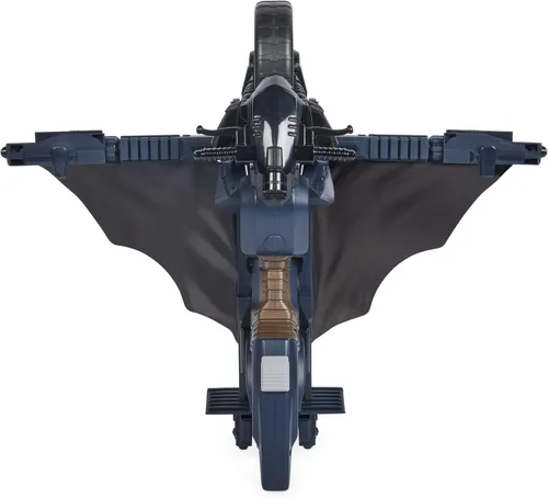 Miniatura 4 de DC Comics, Aventuras de Batman, Batcycle de Batman, Batcycle y Batglider Transformables 2-en-1, Figura Compatible, Juguete de Súper Héroe para Niños