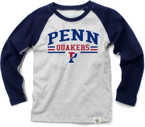 Miniatura 27 de Wes and Willy NCAA playera raglán de manga larga para niños
