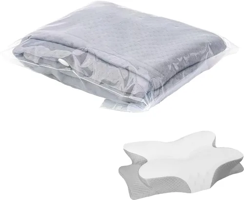 Miniatura 9 de Almohadas de espuma viscoelástica, almohada ergonómica para aliviar el dolor de cuello, almohada de cama para dormir, almohada cervical