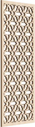 Miniatura 10 de Madison Paneles de pared decorativos de madera con calado, 9 3/8 pulgadas de ancho x 24 3/8 pulgadas de alto x 3/8 de alto, roble rojo rojo (Red Oak)