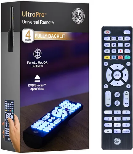 Miniatura 8 de GE Control Remoto Universal con Botones Retroiluminados, Reemplazo de Control Remoto para Samsung TV, Control Remoto Samsung para Smart TV, Plateado