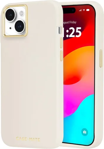 Miniatura 10 de Case-Mate Funda para iPhone 15 Plus - Flores con Gemas [Protección contra caídas de 12 pies] [Compatible con MagSafe] Cubierta magnética