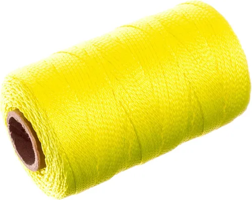 Miniatura 6 de Línea de nailon trenzado Mason - Cordón de cordel (250 pies, verde fluorescente)