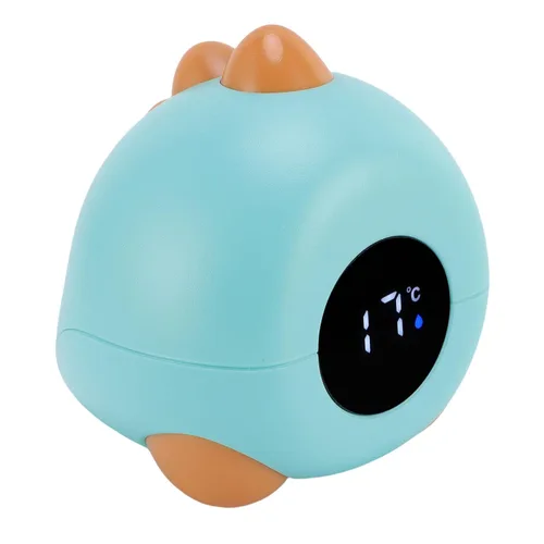 RiToEasysports Termómetro de baño para bebés, termómetro digital de temperatura del agua de dinosaurio en tiempo real para baño de recién nacidos