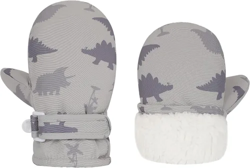 Miniatura 17 de Urban Virgin Guantes de invierno para bebés y niños pequeños, con forro polar, cálidos, impermeables, guantes de nieve para niños y niñas
