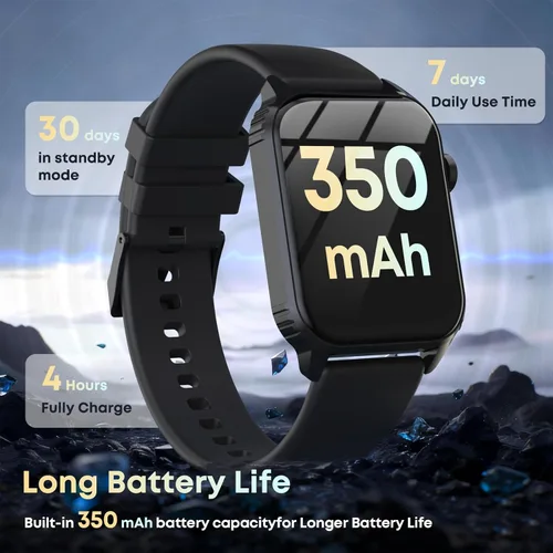 Miniatura 6 de Reloj inteligente para hombres, más de 120 modos deportivos con pantalla táctil HD de 1.83 pulgadas, monitor de sueño, impermeable IP67, llamada