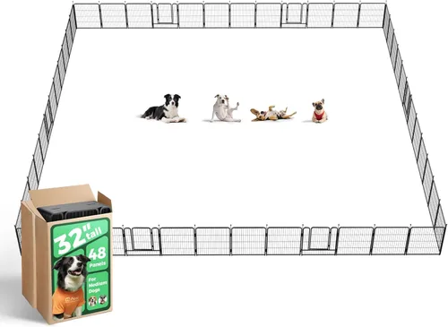 Miniatura 86 de FXW Rollick - Corralito para perros para patio, campamento con casa rodante, patentado, 24 pulgadas, 2 paneles