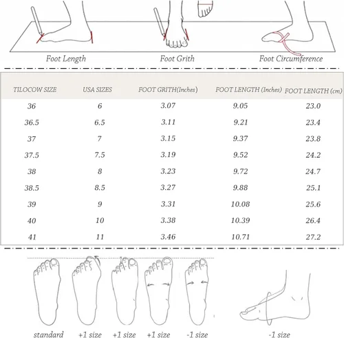 Miniatura 6 de Tilocow Mocasines de cadena de metal para mujer, puntera puntiaguda, zapatos de trabajo cómodos y a la moda