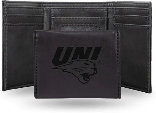Miniatura 66 de NCAA Rico Industries - Billetera triple grabada con láser, con grabado láser, accesorio para hombre