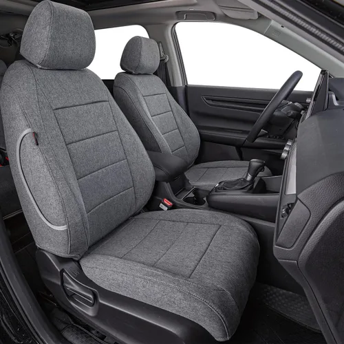 Miniatura 13 de coverdream Fundas de asiento personalizadas para Honda CR-V 2023-2026, juego de fundas de asiento de automóvil de piel sintética de alta calidad