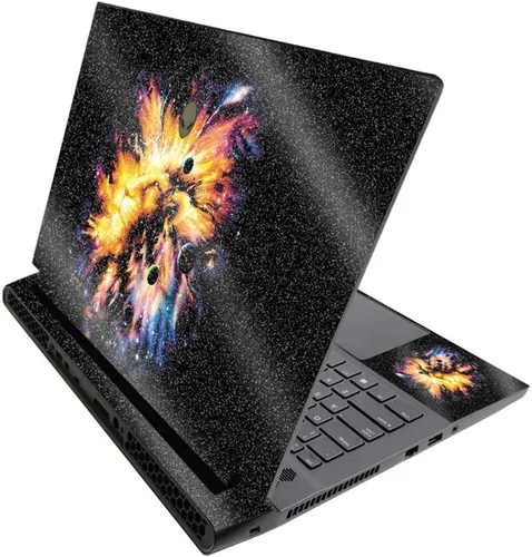 Miniatura 185 de MightySkins - Skin brillante con purpurina para Alienware M17 R3 (2020) y M17 R4 (2021) - Diversión de los años 90 Acabado duradero con purpurina