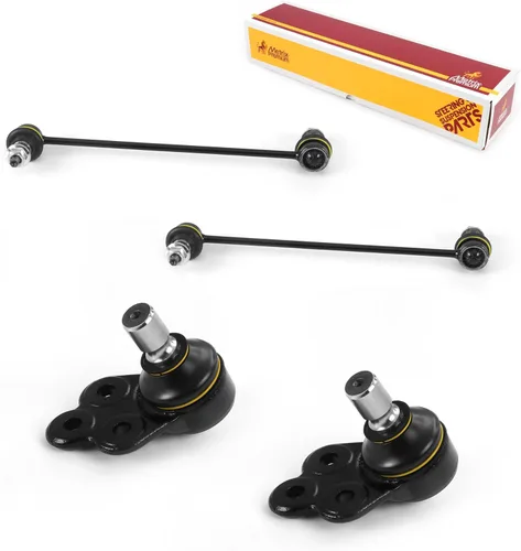 Miniatura 114 de Metrix Premium Chassis Parts - Juego de 4 piezas de articulación de rótula superior y barra estabilizadora delantera para Ford Ranger RWD 1998-2011