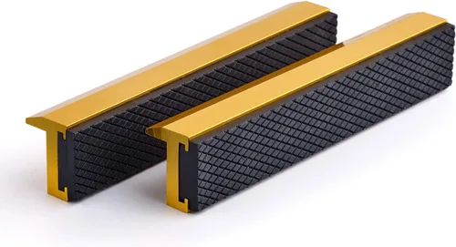 Miniatura 9 de Mordazas de tornillo de banco de 4 pulgadas, fundas universales suaves con imán fuerte, protector multiusos para cualquier tornillo de metal, 1 par