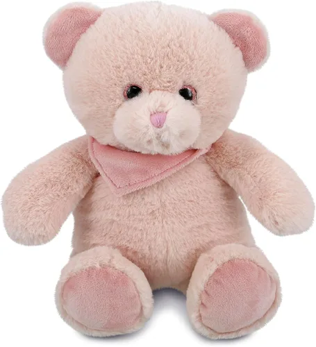Miniatura 8 de DolliBu Oso de peluche – Suave oso azul bebé abrazable, adorable juguete de peluche de oso para jugar, lindo regalo de vida salvaje para niños