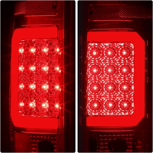 Miniatura 5 de DNA MOTORING TL-CSIL07-LED-3D-CH-CL Conjunto de luces traseras LED 3D para lado del conductor y del pasajero
