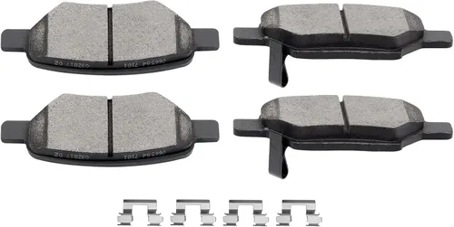 Miniatura 11 de SCITOO Juego de pastillas de freno de cerámica traseras D865 para Acura MDX 2001-2006, Honda Odyssey 2002-2004, Honda Pilot 2003-2008
