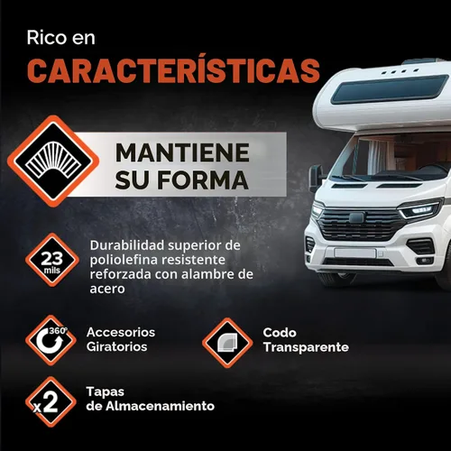 Miniatura 2 de Kit de manguera de alcantarillado RhinoFLEX de Camco de 15 pies para vehículos recreativos - Incluye codo transparente con adaptador extraíble 4