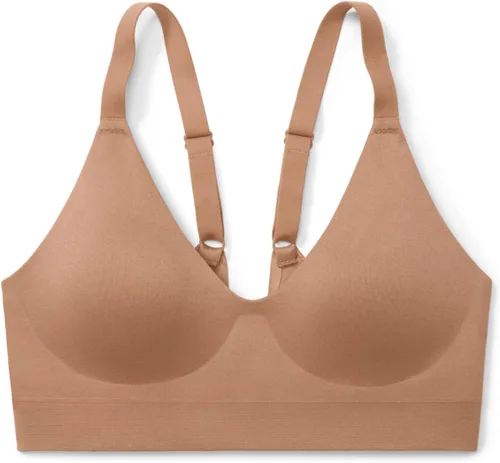 Miniatura 4 de True & Co Sujetador de tirantes ajustables con cuello en V suave para mujer