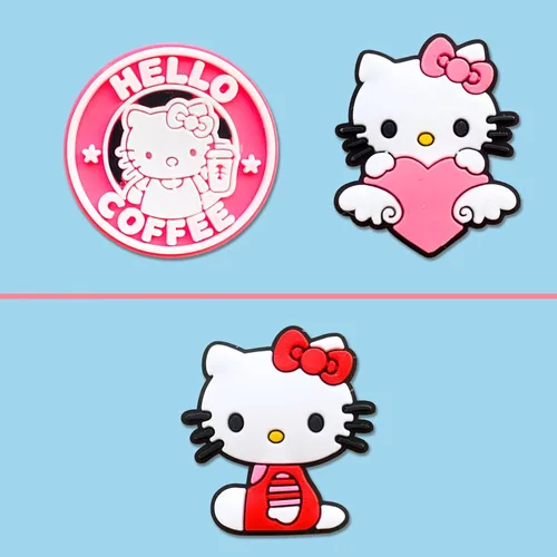 Miniatura 3 de Dijes de decoración de zapatos de dibujos animados para zuecos, lindos dijes de dibujos animados, accesorios para adolescentes, niños y niñas