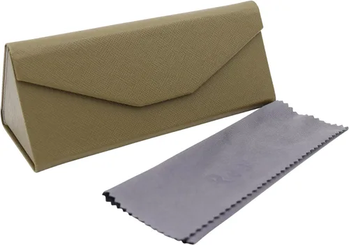 Miniatura 37 de Real Sic Funda para lentes de sol para hombres y mujeres, soporte magnético plegable para lentes de sol, inspirado en el color sólido