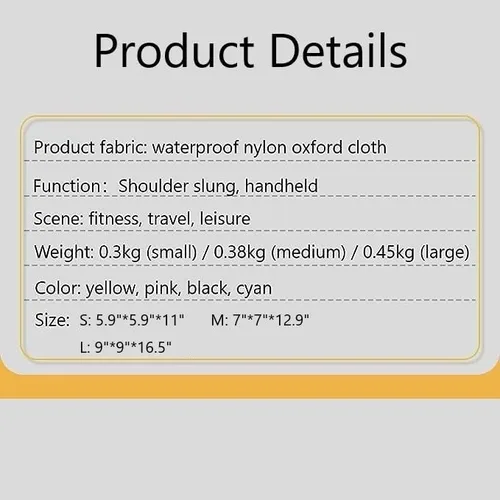 Miniatura 9 de Bolsa de gimnasio para mujer, bolsa de viaje impermeable con compartimentos para ropa húmeda y correa ajustable, pequeña bolsa de lona
