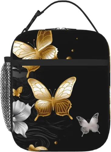 Miniatura 10 de Lonchera con aislamiento para mujer, bolsa de almuerzo con diseño de arco iris y orgullo gay para el trabajo, picnic, portátil