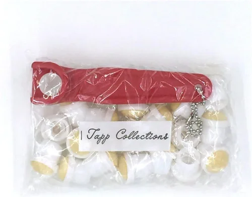 Miniatura 3 de Tapp Collections Bingo Dauber Puntas llanas 20-pk y EZ Lift Dauber Tip herramienta de eliminación Púrpura