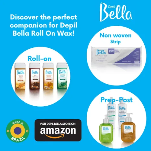 Miniatura 7 de Depil Bella Rollo de cera depilatoria de miel y propóleos Depilación corporal, cartucho de cera para depilación Para hombres y mujeres Auto
