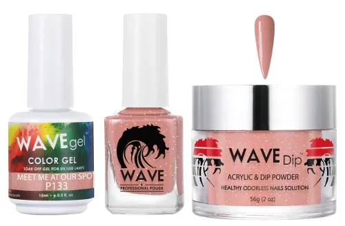 Miniatura 31 de WAVEGEL - Juego de gel de remojo, laca de uñas y polvo acrílico a juego - Colección Simplicity - #P109 Blizzard