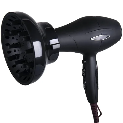 Miniatura 4 de Hairizone - Difusor universal para cabello adaptable para secadores de cabello con D-1.7 a 2.6 pulgadas para cabello rizado u ondulado Negro