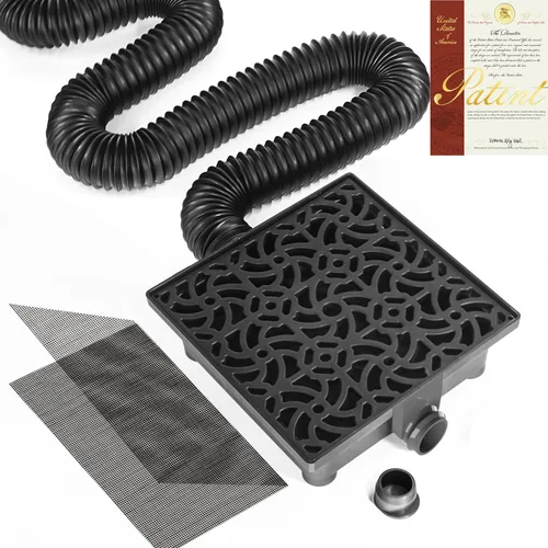 Miniatura 5 de Tubería extra de 8 pies con conector, diámetro de 2 pulgadas, uso para drenaje del otro lado del tanque de captación de NAACOO o empalme de tubería