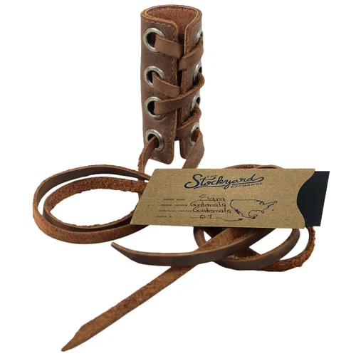 Miniatura 4 de Hide & Drink, Juego de 2 ligas para el cabello para mujer, soporte para cola de caballo/trenza, accesorios de bloqueo para damas, cuero de grano