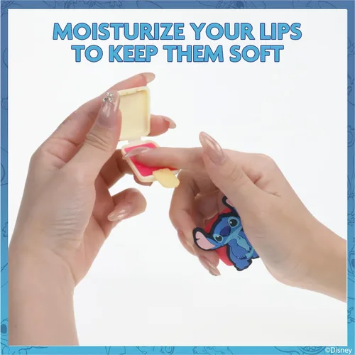 Miniatura 6 de Disney Stitch - Juego de 6 brillos de labios Flip-Top Ice Pop, brillo de labios a base de plantas con forma de puntada coleccionable, kit