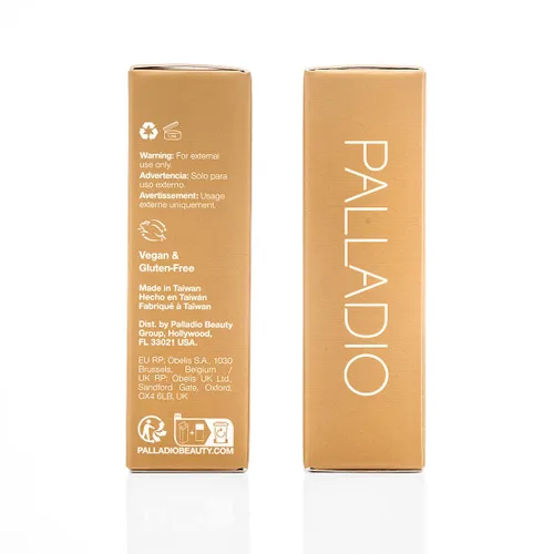 Miniatura 9 de Palladio Tinte para la piel con aloe, niacinamida y ácido hialurónico, cobertura transparente a media, acabado brillante, maquillaje de base ligero