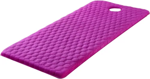 Miniatura 20 de Cubrecolchón de mesa de masaje de 2.0 in/2.8 in de grosor, funda de colchón trapezoidal para cama de salón de belleza, sábanas con agujeros de Gris