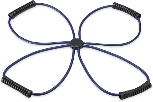 Gaiam Pilates Coreplus Reformer Resistance Band Kit - Home Fitness Equipment for Total Body Workout - Helps to Target Muscles, Tone, and Build