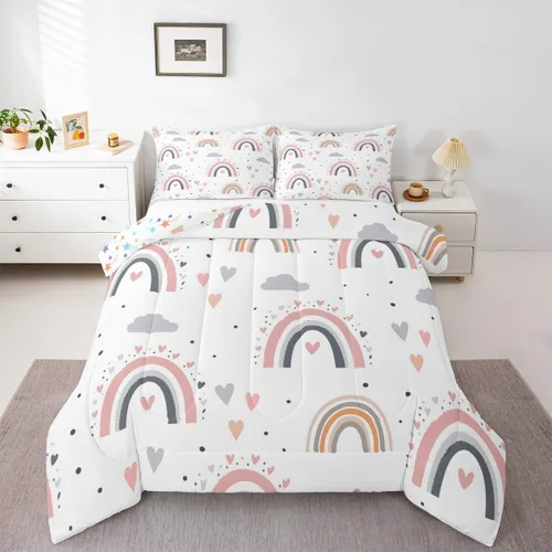 Miniatura 44 de Erosebridal - Juego de edredón con bandera estadounidense, juego de edredón de plumón tamaño individual para niños y adolescentes, juego de edredón
