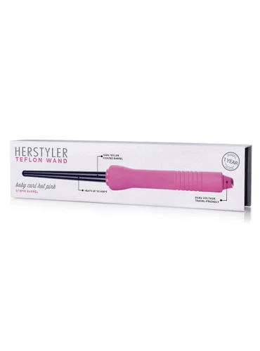 Miniatura 5 de Rizador de cabello, de Herstyler Baby, Rosado